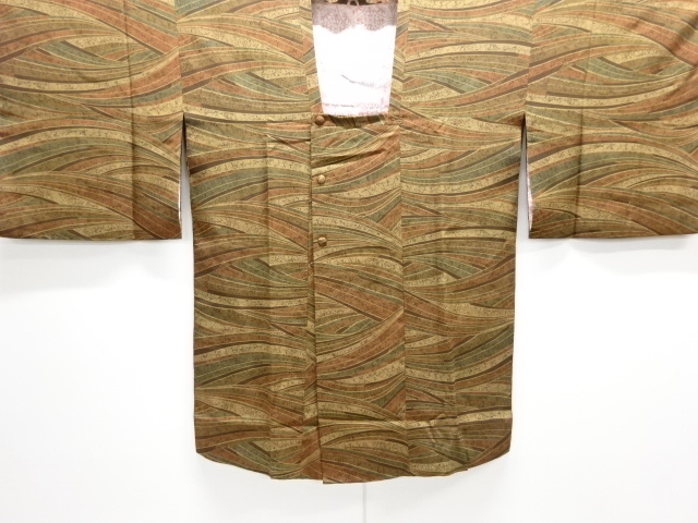 抽象模様道行コート